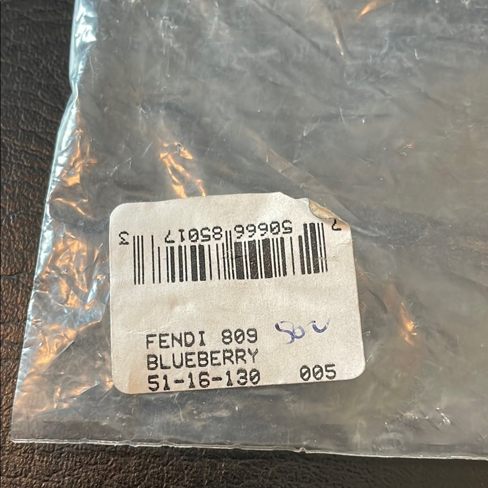 Fendi Purple Rectangular Glasses with Glossy Finish - Picture 12 of 16